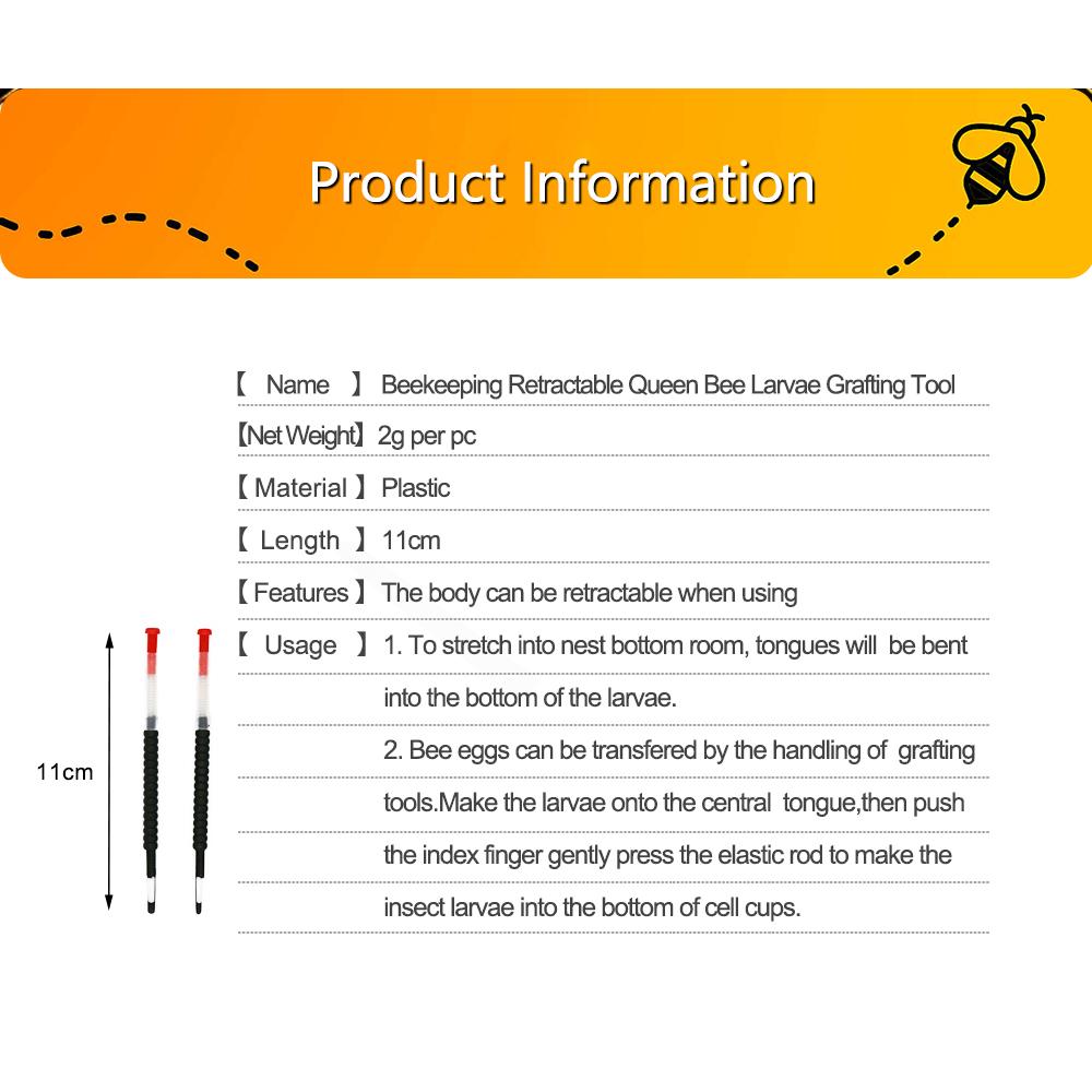 10 Pieces (5 boxes) Super Queen Bee Grafting Tools