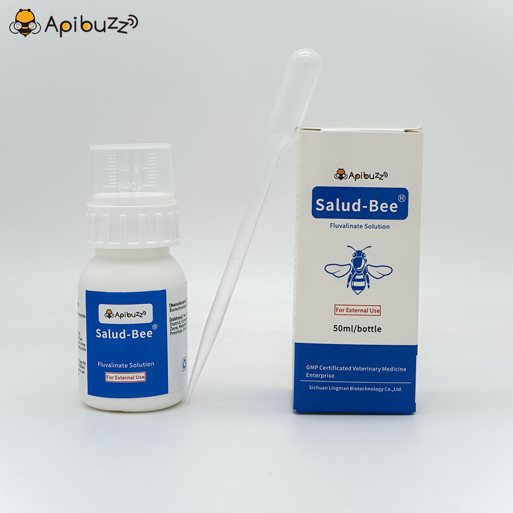 SALUD-BEE 20% EW Tau-fluvalinate Solution - beehive accessories - beekeeping mite treatment