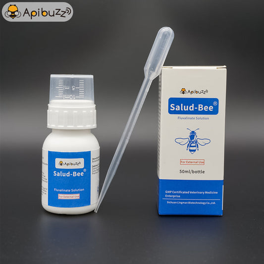 SALUD-BEE 20% EW Tau-fluvalinate Solution - fluvalinate varroa - bee raising equipment - apicultura