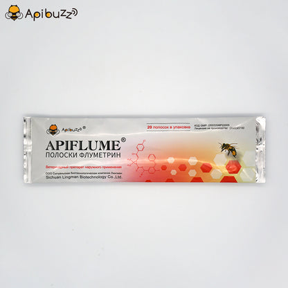 APIFLUME Varroa Mite Strips | 20-Unit Pack
