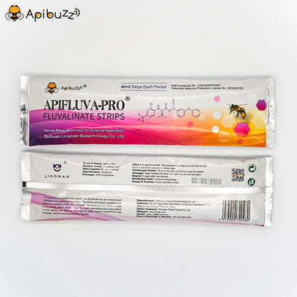 APIFLUVA-PRO Varroa Mite Treatment Strips